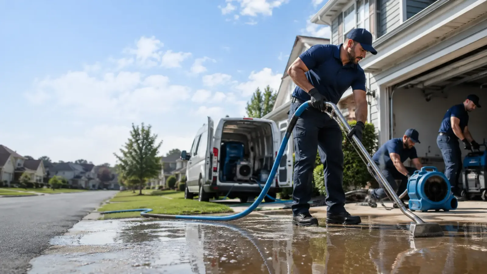 Flood Damage Restoration in Tucker, AR